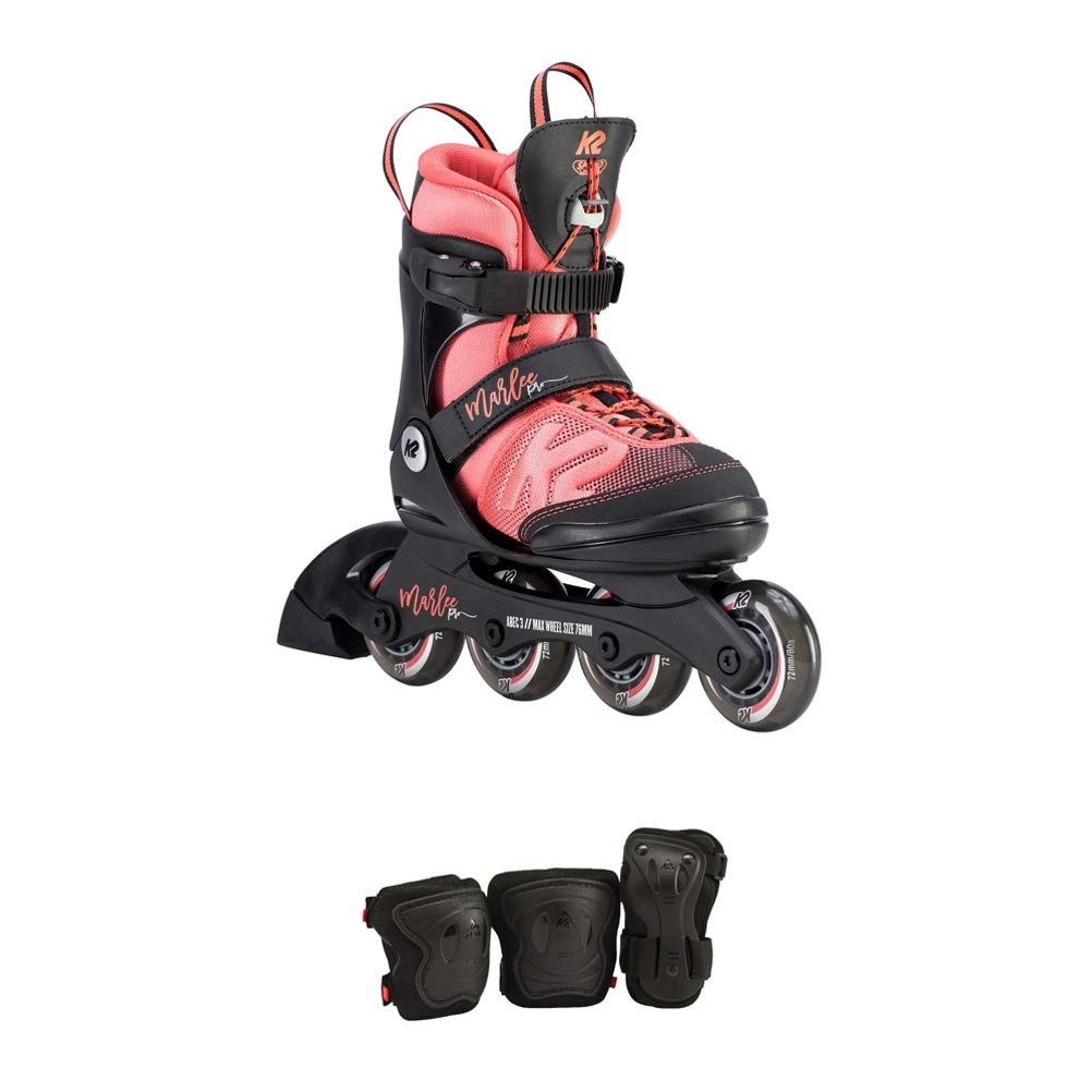 K2_20Marlee_20Pro_20Kid_27s_20Inline_20Skates_20and_20Pads_20-_20BlackCoral_20-_20
